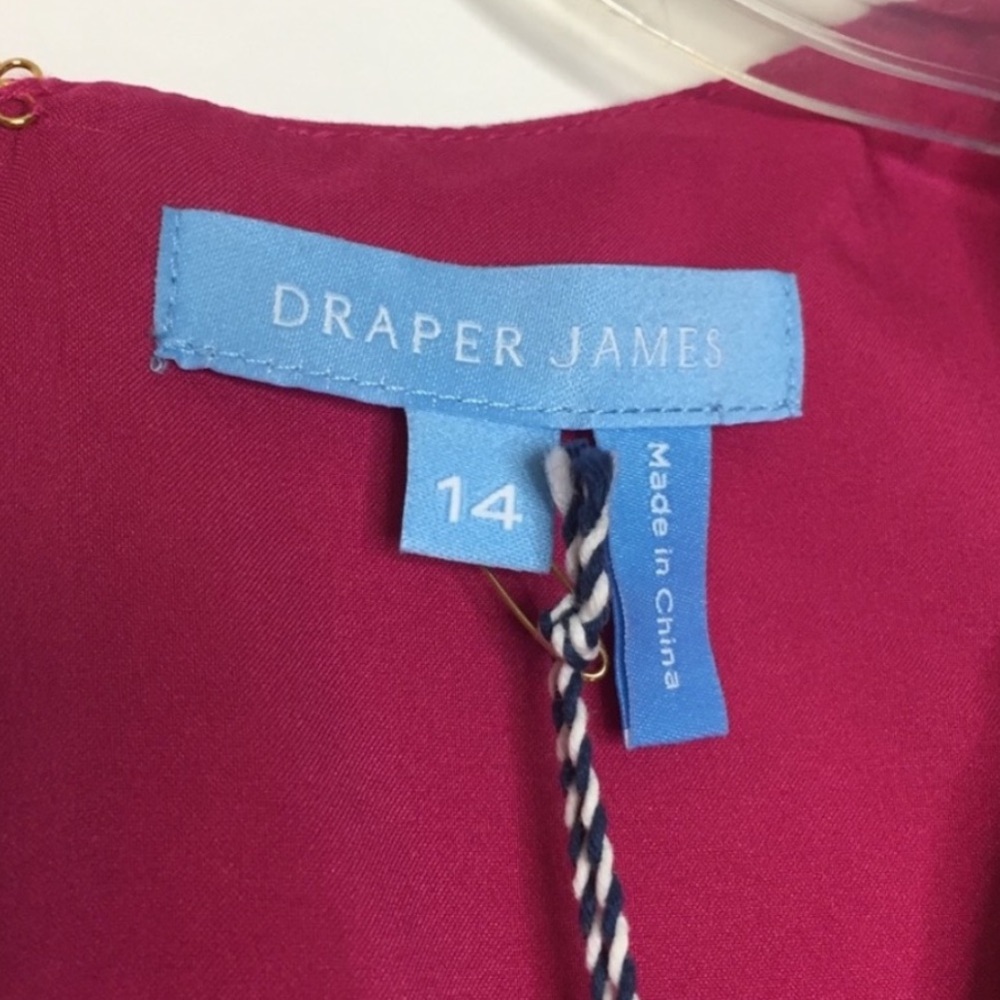 Draper James Floral Love Circle Dress 14 NWT Cabernet Multi - Picture 6 of 9